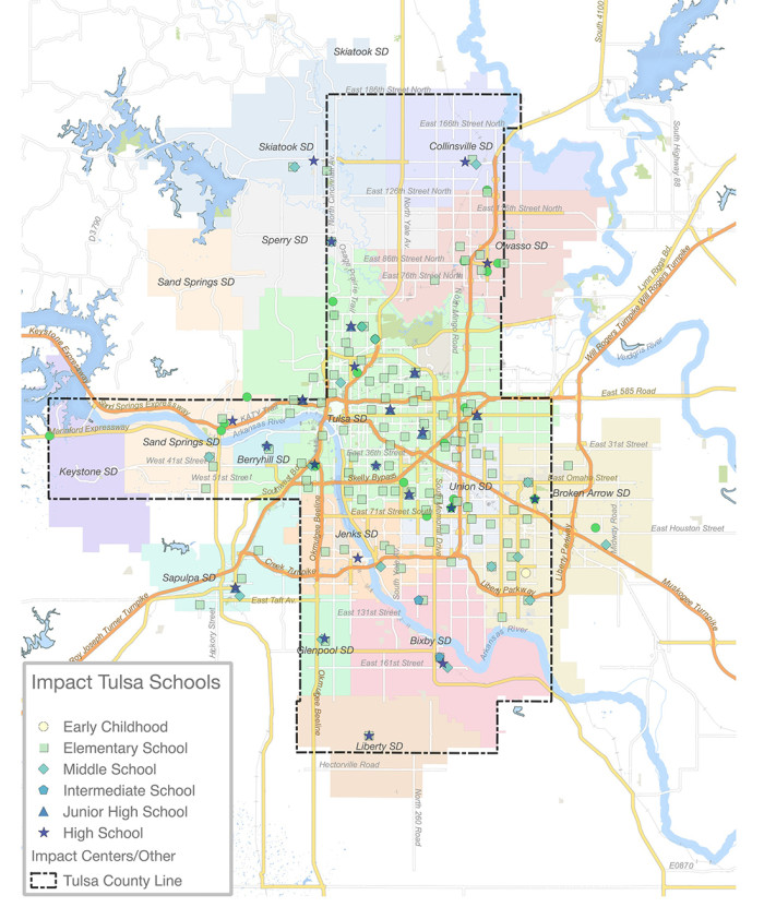 Partner Schools Impact Tulsa